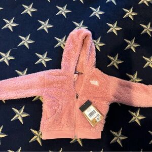 The North Face Pink Fleece Hoodie